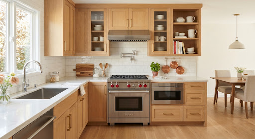 Luxury Clean Kitchen in Edmonton Residence